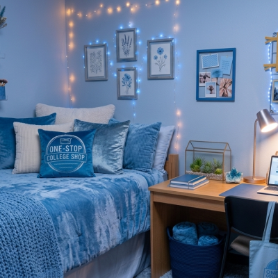 Blue Dorm Room (To Be Edited)